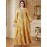 [Vintage Maxi Dress] Vintage-Inspired Elegant Maxi Dress | V-Neck, Long Sleeve, Floral Print, Loose Fit - Middle Eastern Embroidered Design for Vacation or Casual Wear