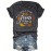 Women's Casual Round Neck Printed Short Sleeve T-Shirt