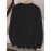 Women's Black Music Note Graphic Print Long Sleeve T-Shirt - Soft Stretch Polyester Crew Neck Casual Top with 